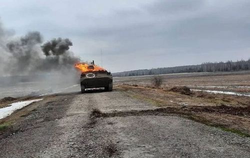 Українські десантники-січеславці розбили колону дорогих танків РФ під Авдіївкою